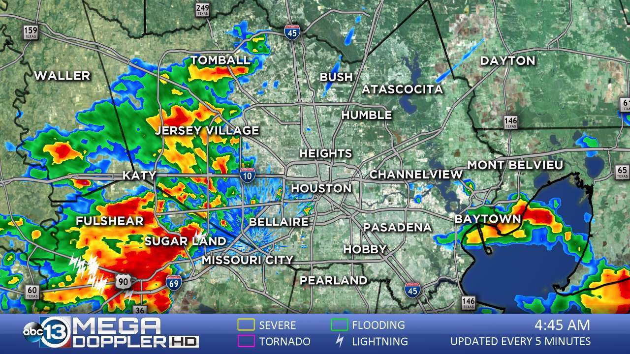 Abc13 Houston On Twitter Check Live Mega Doppler 13 Radar For Your Morning Commute Https T Co Eeof4io286 Abc13