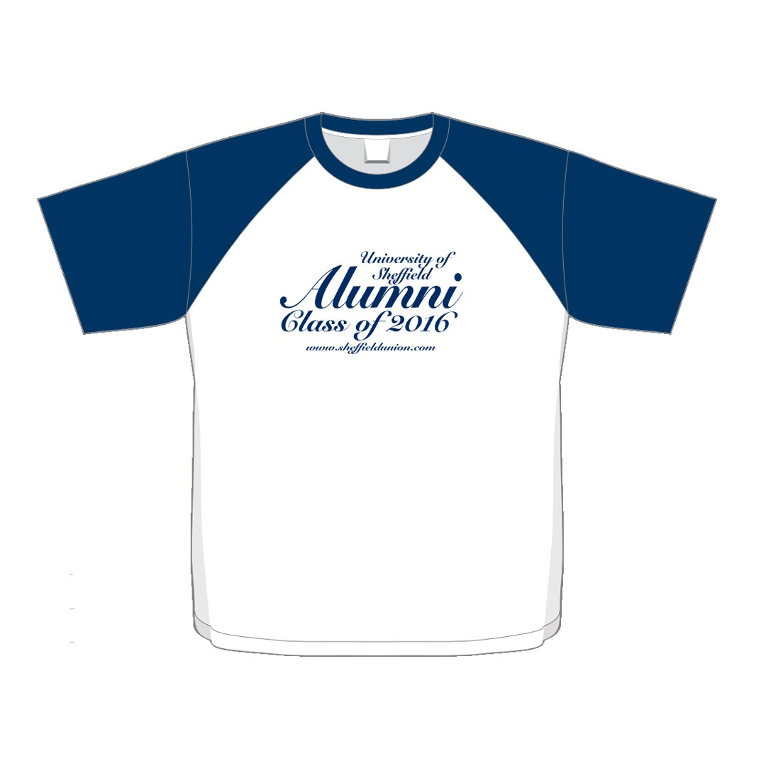 SSUStore's tweet image. You can still order your alumni t-shirt for Friday's ceremony online oursheffieldsu.com/products/alumn… @SheffieldSU