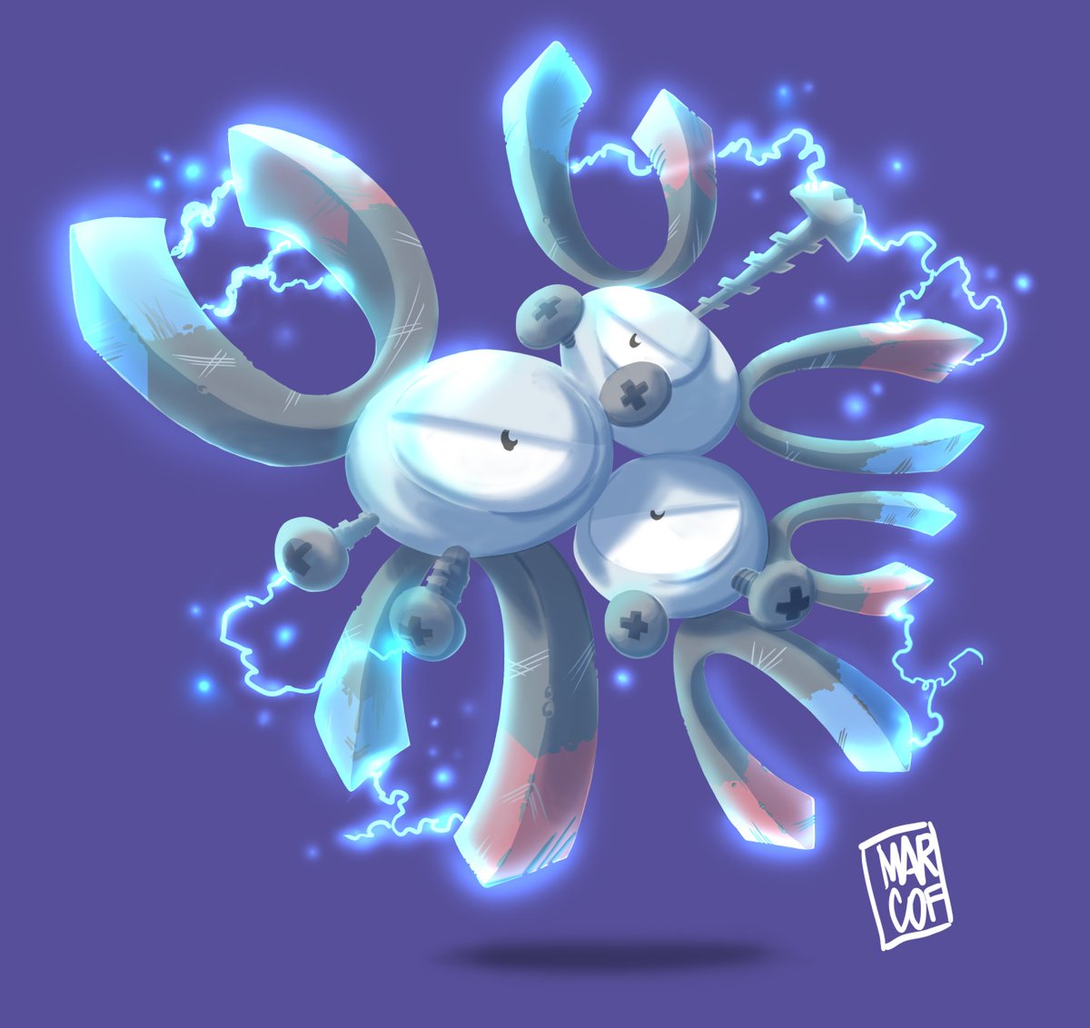 _marcoff_'s tweet photo. Magneton i did a few days ago! here's the link to the whole process! https://t.co/MoKP7UwmAY #pokemon #PokemonGO https://t.co/Wn9NgEu8zC