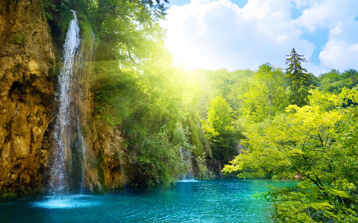 Gara_1G's tweet photo. #Bella #naturaleza #naturephotos #nature #waterfall #trees https://t.co/6vRtE5qwUw