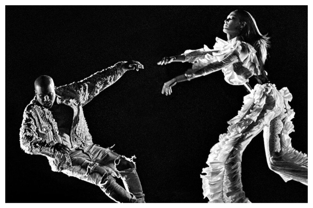 SisterBeige's tweet photo. Kanye for Balmain #kanye #balmain #joansmalls #model #fashion #editorial #ye #yeezy https://t.co/SIUEGGUZfs