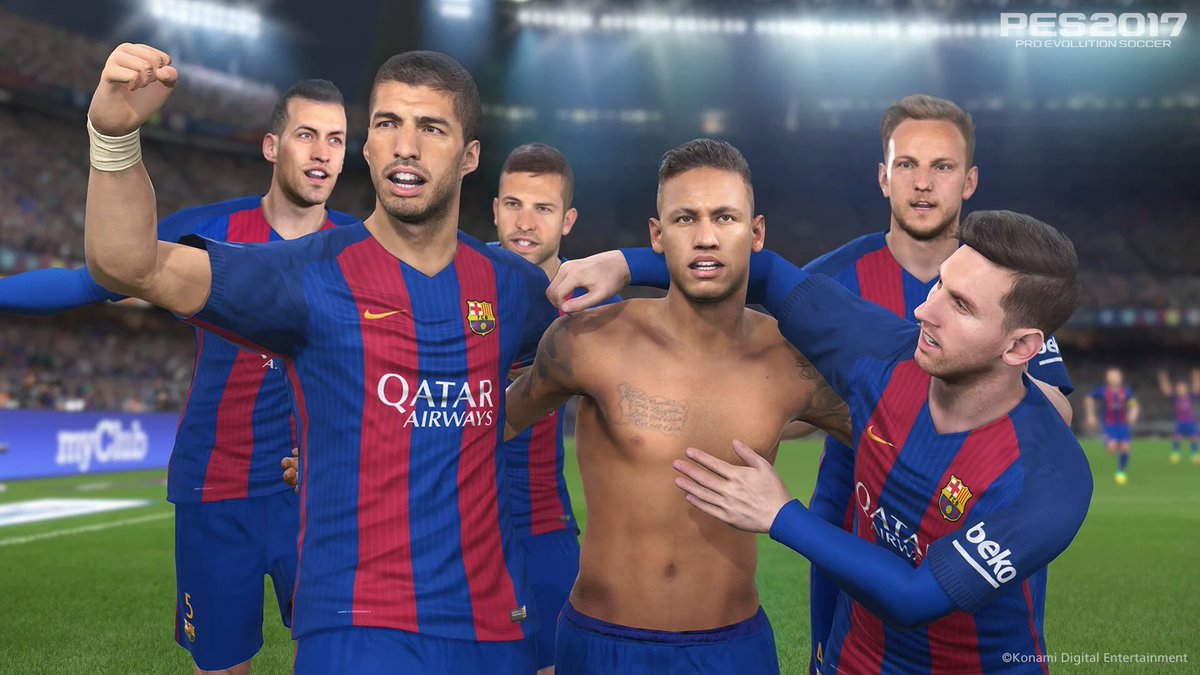 Yepyeni bir resim. Neymar formayı çıkarmış?
#pes2017