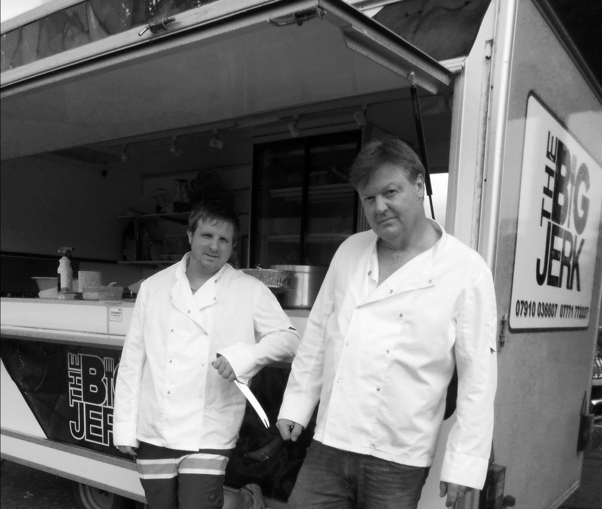 Always assured friendly welcome at our trailer.