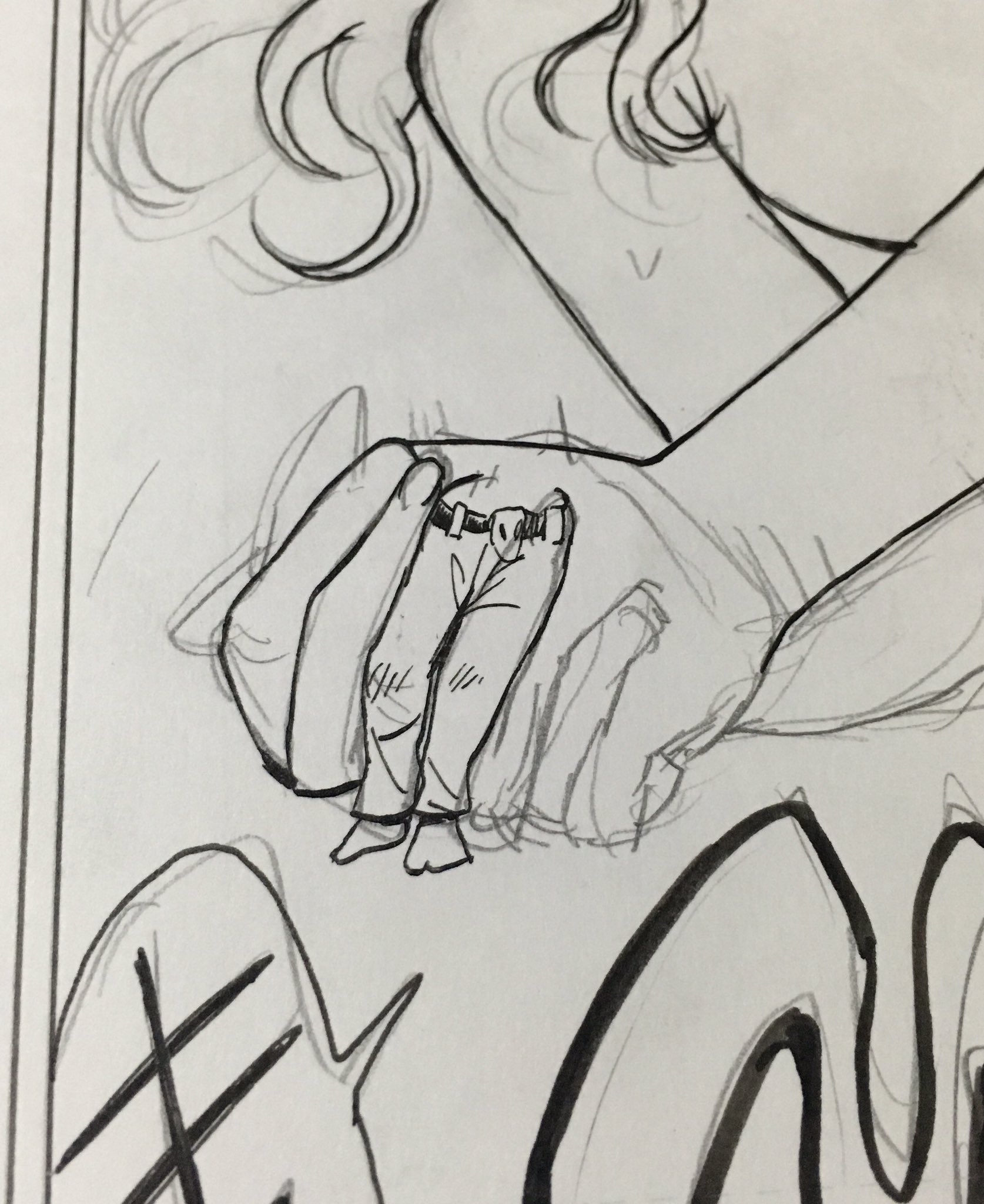 早く寝ろｗ漫画家が睡眠不足で描いた絵が気色悪すぎる 話題の画像プラス