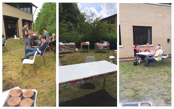 Making the most of the nice weather we've been having at the TLH Summer BBQ!