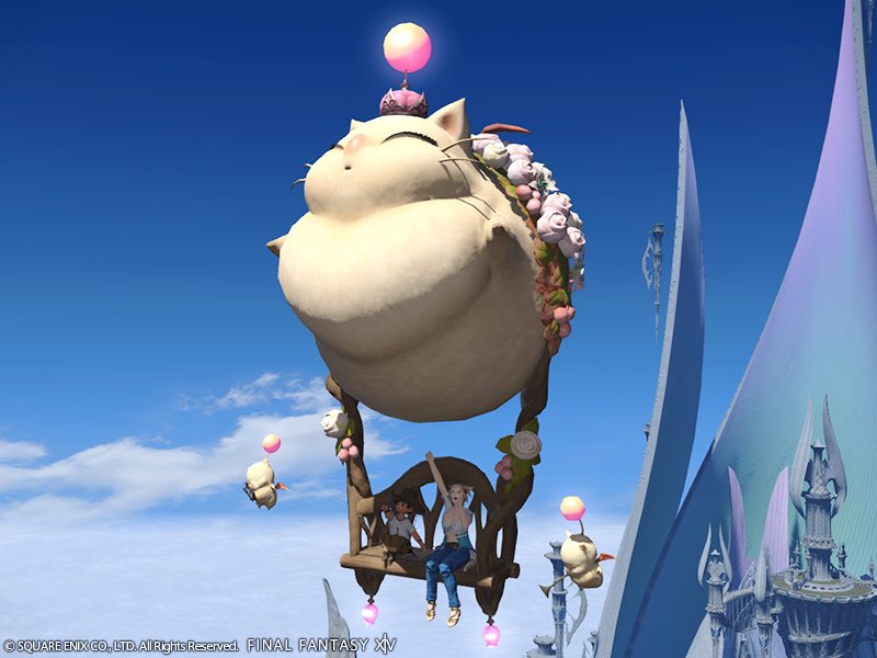 Aiinante's tweet photo. It's my birthday next week and I know exactly what I want. LOOK AT IT. 😂😍💖 #FatMoogle #FFXIV #FinalFantasyXIV https://t.co/GE79nmCLPA
