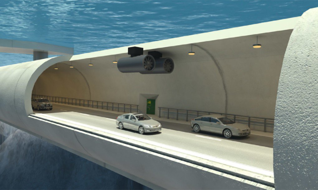 Norway is building the world's first 'floating' underwater tunnels tnw.me/L1mZ0db