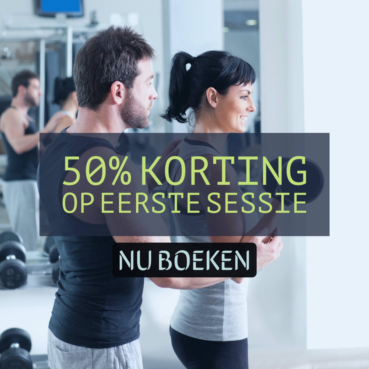 VindJouwTrainer's tweet photo. Tijdelijke MegaKorting: Boek nu een Personal Trainer voor de helft van de prijs! VindJouwTrainer.nl https://t.co/Dee4FUbfDu