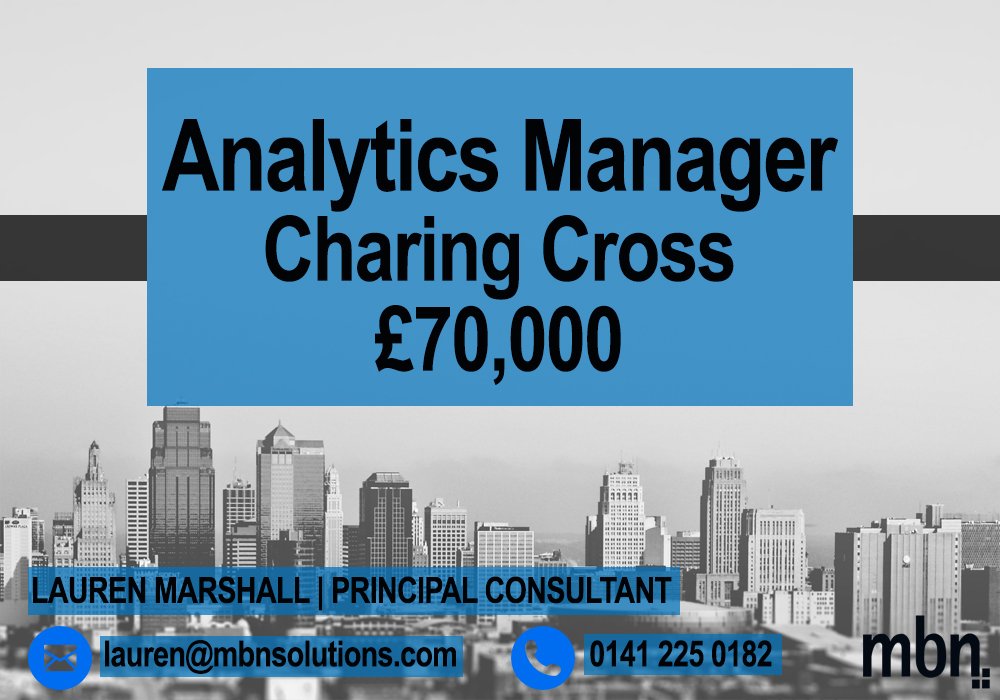 LMarshallMBN's tweet image. #Analytics #London #MBNsolutions