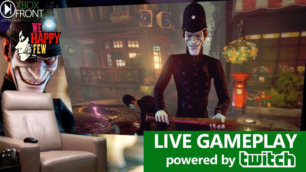 HadoVebeap's tweet photo. 16 Uhr #WeHappyFew von @CompulsionGames Werf schonmal eure Pillen ein :D https://t.co/l37Rl6S6m0 @xboxde @xboxfront https://t.co/epI3VmyMLm