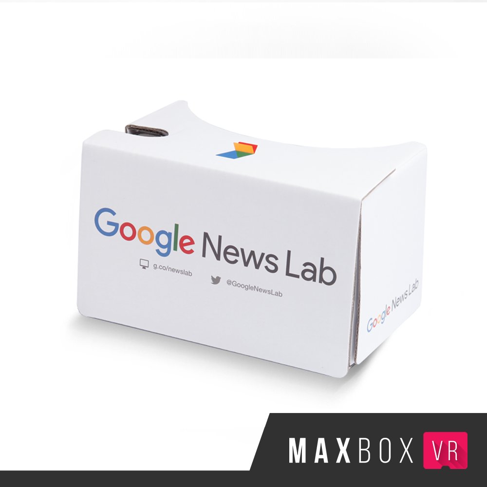 MaxboxVR's tweet photo. Google cardboard we created for #GoogleNewsLab #Google #Googlecardboard #Virtualreality #VR #WWGC #news @googlevr https://t.co/XtENbKKiGt