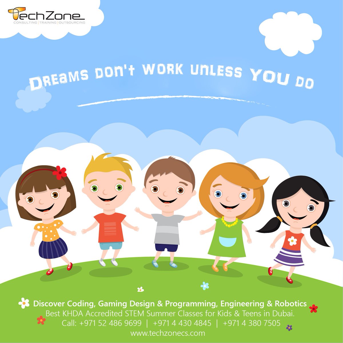 techzonecs's tweet image. Coding, Gaming Design &amp;amp; Programming, Engineering &amp;amp; Robotics for the Future Makers in UAE

techzonecs.com