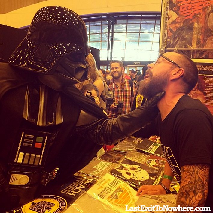 LASTEXITshirts's tweet photo. Meet us this weekend at London Film and Comic Con: https://t.co/0bMhsdveI0 #LFCC2016 #LFCCC https://t.co/zVrmEN19Fh