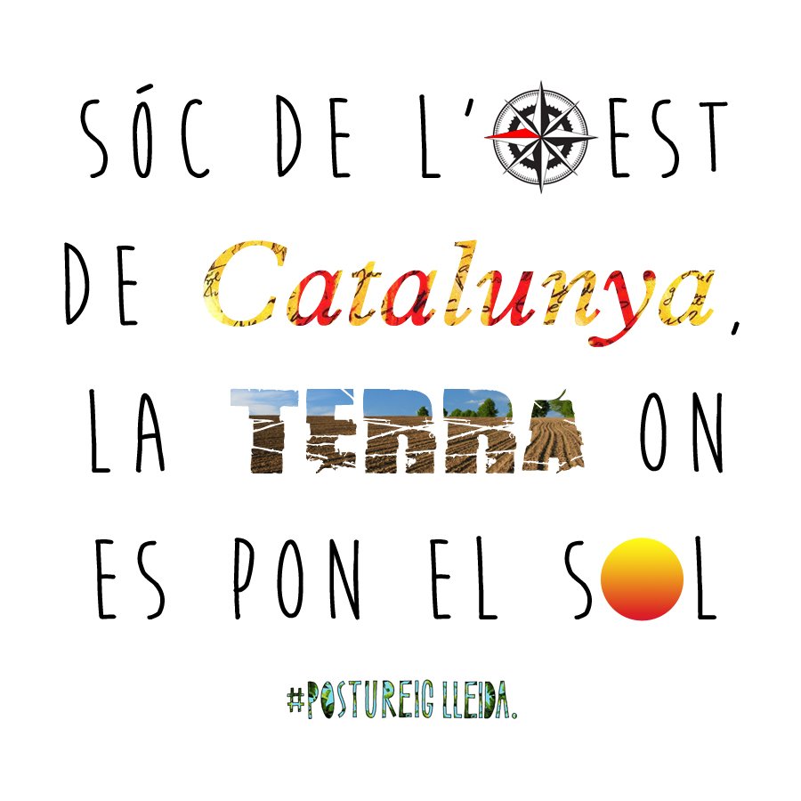 PostureigLleida's tweet photo. Mira m'hai axecat patriòtic avui. Per si voleu compartir o posar de perfil. No'm tregueu el logo! <3 #Lleidatanament https://t.co/1HpMaXtIsA