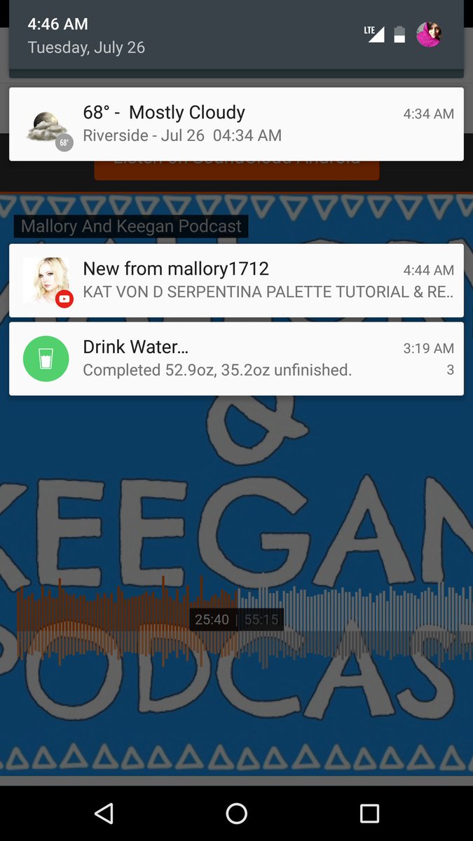 iblogalott's tweet photo. Listening 2 #MAKP when this notification pops up🙌🙌 Also #teamkvd 4life  #jojojojodeverybody 😂☠😘 @mallory1712 https://t.co/N6oCSGbYTM