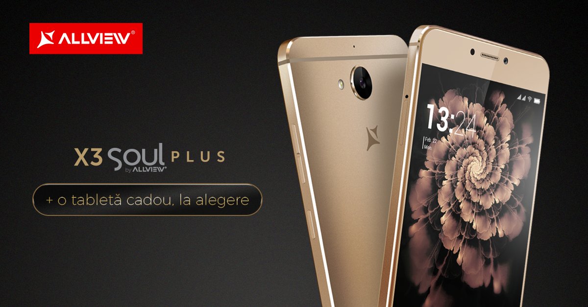 AllviewMobile's tweet image. Smartphone-ul care nu lasa loc de compromisuri.
X3 Soul Plus + o tableta cadou,la alegere!
allview.ro/x3soulplus/