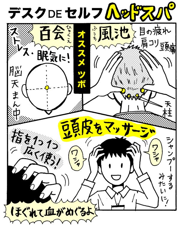 【目の疲れ・頭痛・ストレスをやわらげたい人は】4コマのタオルストレッチにくわえてこのツボ押しがオススメ!ストレスたまってるひとはコメカミをもみほぐすとよりイイかと!#首こり
つづきhttps://t.co/scNmrpVgeh