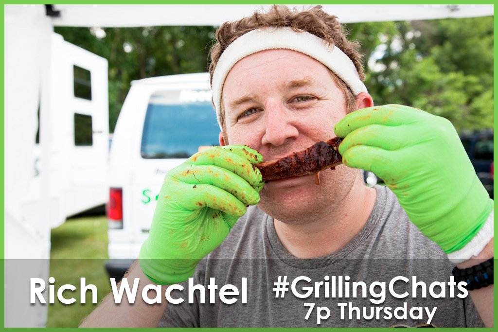 BBQChats's tweet photo. Stop by and visit with @GrillingwRich for #GrillingChats, Thursday @ 7p CT. Lot’s of #bbqtalk on tap! #grilling https://t.co/DxkMvbCf3b
