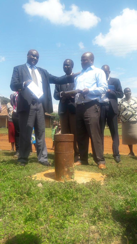 At kabiemit centre launching another water project