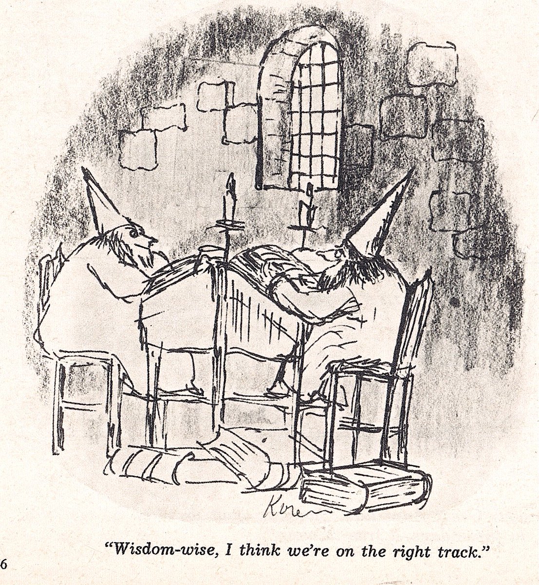 lynchcartoons's tweet photo. Gag #Cartoon Clip File 1946-64 https://t.co/bcSAVHYFZS Early #cartoons by #EldonDedini, #EdKoren & #JohnnyHart https://t.co/uLANbJOdhq