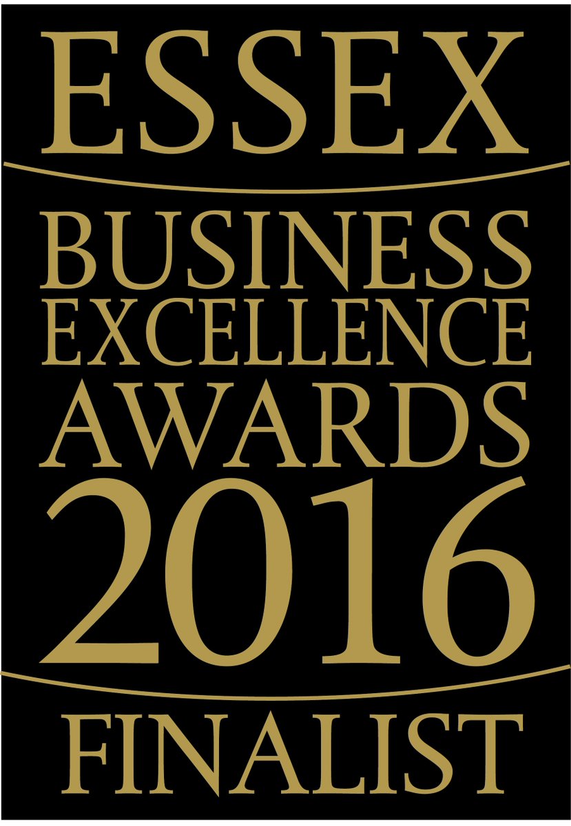 Great to have been named as Finalists in the Essex Business Excellence Awards 2016! #EssexBizAwards #Finalist