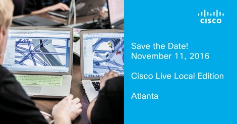 patrick_govan's tweet photo. Mark your calendars now for a #CiscoLiveLocal Atlanta tech event on 11/11 @CiscoontheRoad https://t.co/Y03OqcuSQJ https://t.co/nfIb7UZ5mw