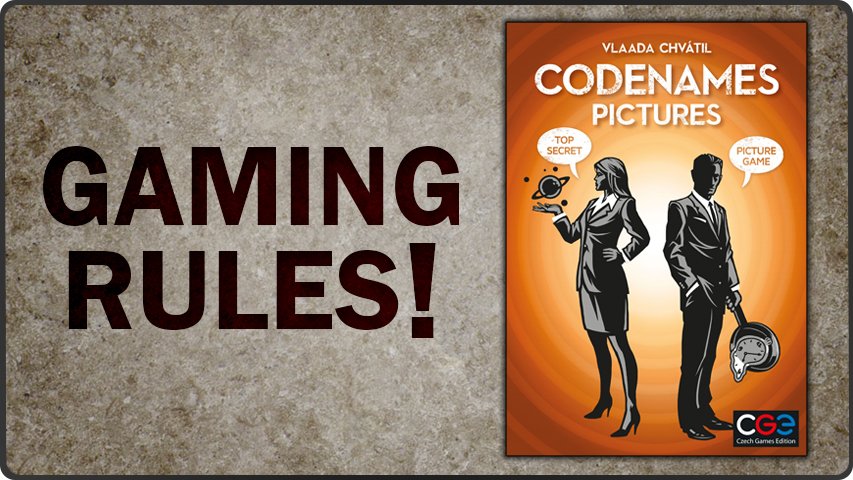 GamingRulesVids's tweet image. The official Codenames:Pictures rules video is out! Please share :) youtu.be/gP5j9n7WJ5k @czechgames