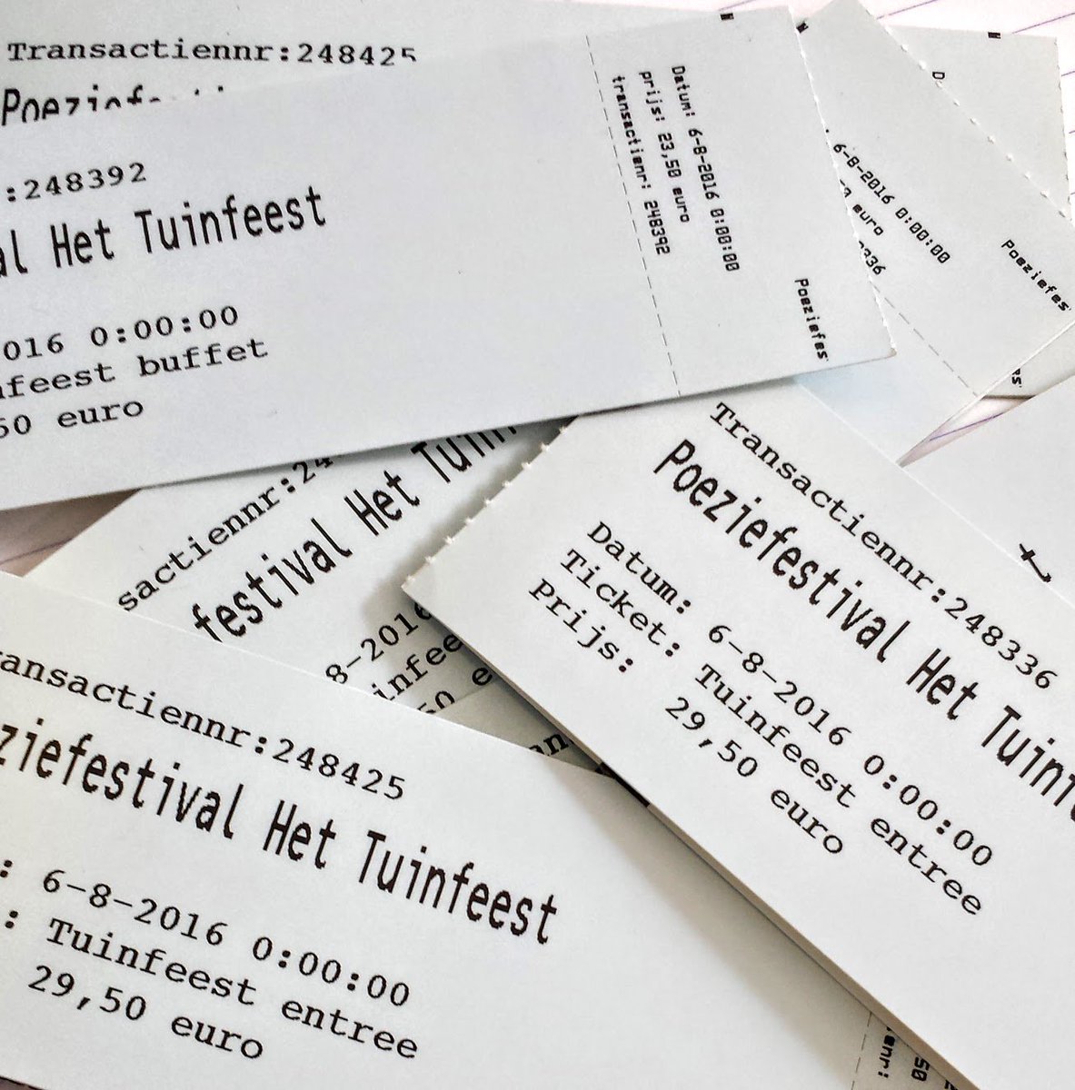 Kom alvast je kaarten afhalen! Dat scheelt straks in de rij bij de kassa. Kantoortijden: di t/m vr van 9-17u.