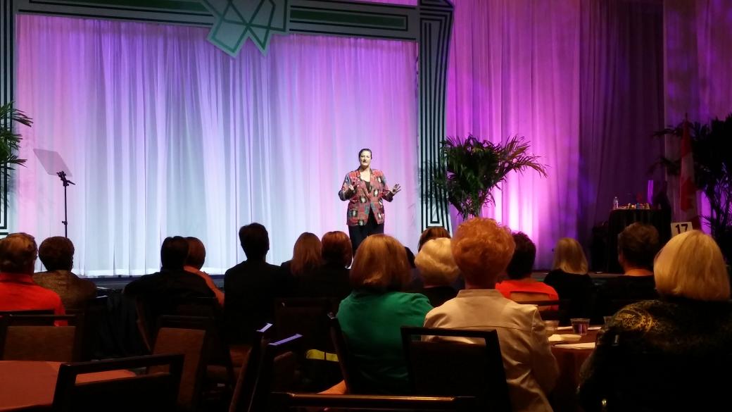 IaapMidwest's tweet photo. "Be there when you are there."  Great session with Kelly Vrla at IAAP Summit.  #IAAPsummit2016 https://t.co/lg9Q3AQonU