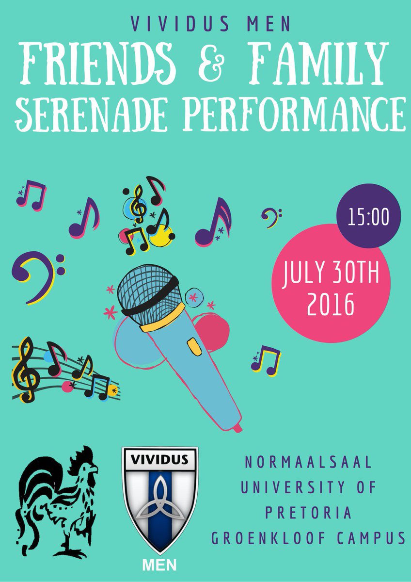 This Saturday we, along with the lovely <a href="/HuisCurlitzia/">Curlitzia Res</a>, will be serenading our friends and family. Join us 🎤🎵
