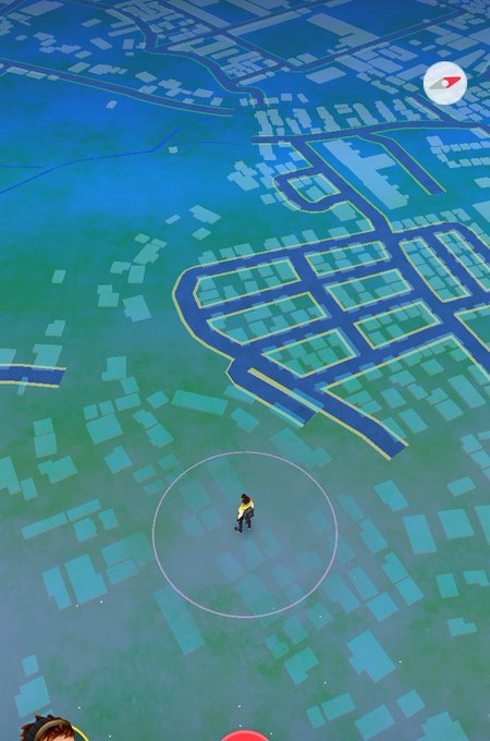 ポケモンgo 地図の道路が途切れる等 地図に不具合発生中 16年7月26日