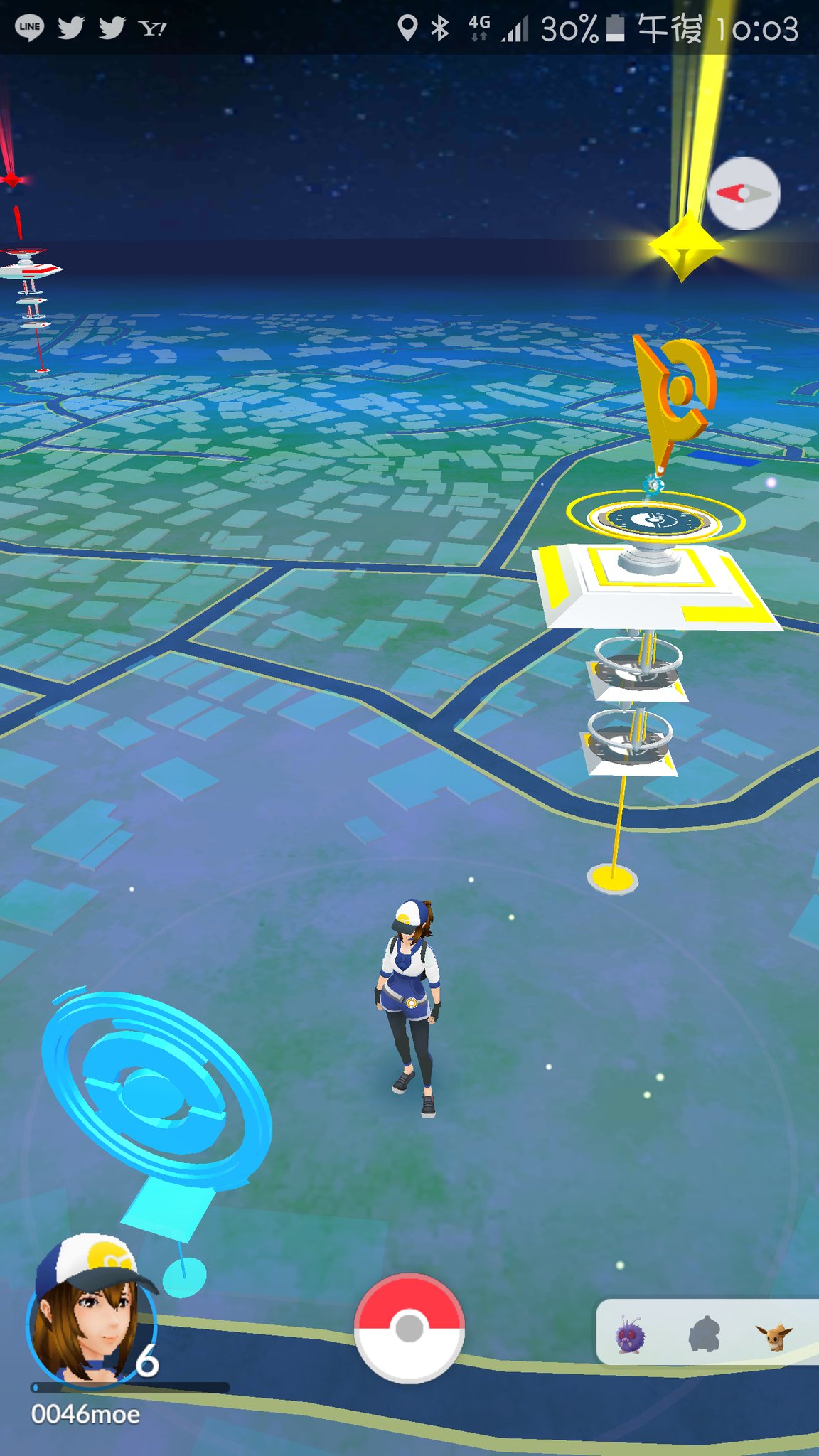 モエカ ｱｶｳﾝﾄ移動中です 車でポケモン探しに来てるんだけど 首里城の近くめっちゃ車多くて 見たらみんなポケモンgoしてるwww なんで多いのかなっておもったら 戦う場所だったwwwww みんなやることは同じなんだなとおもった T Co Hc4jsjtxne Twitter