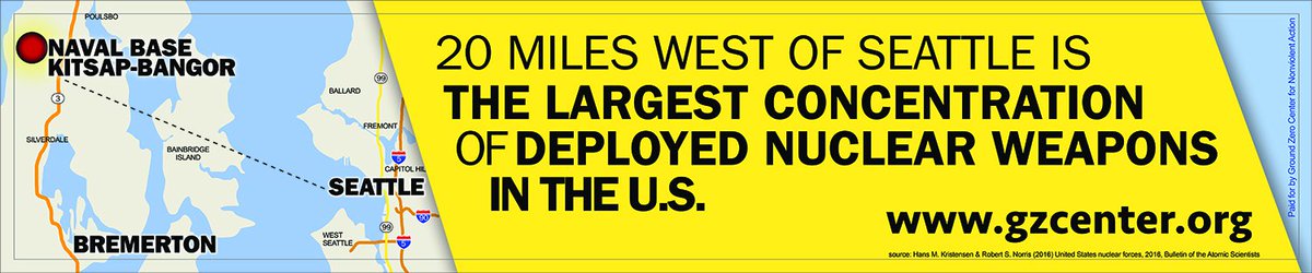 peaceandplanet's tweet photo. @USNavy Builds #NuclearWeapons Storage Facility 20mi west of #Seattle; Busses Carry Warning
https://t.co/WJPv9wETwD https://t.co/QY53z2JlgO