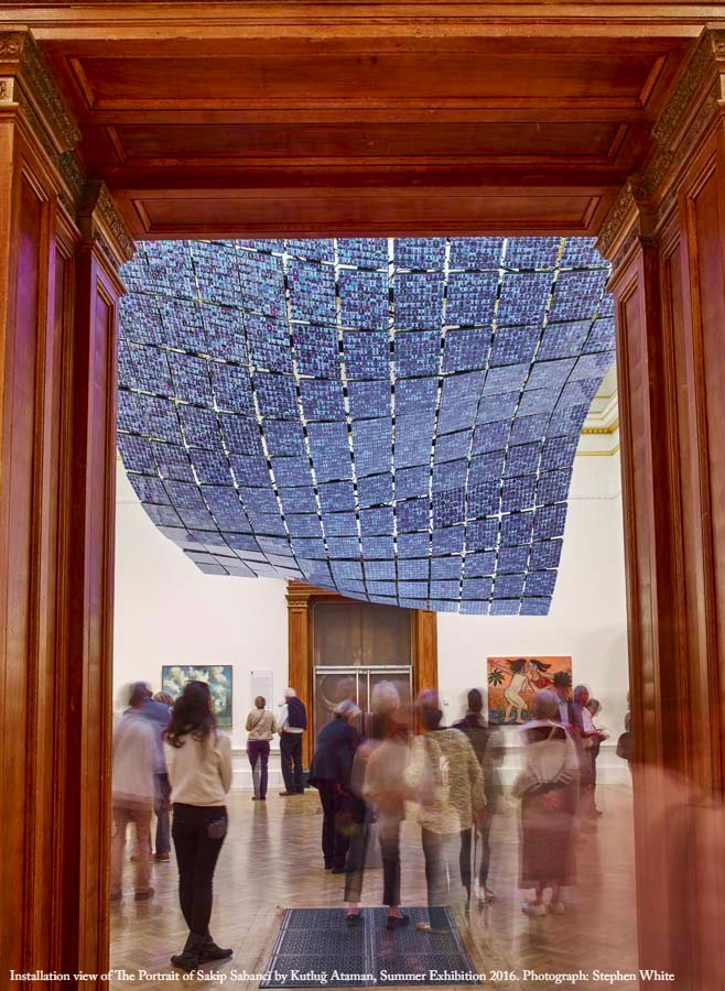 royalacademy's tweet photo. "Richard Wilson has created a highly entertaining and memorable show" – we agree @ollierowe! https://t.co/gZUTYckKRL https://t.co/qsUjuTfePe