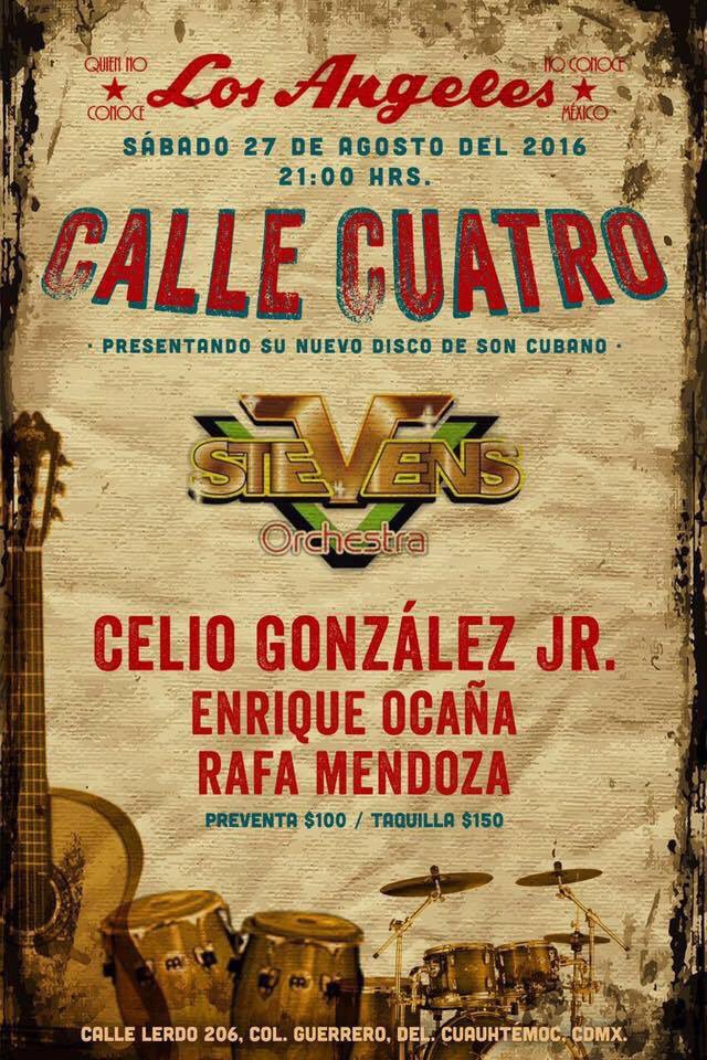 Calle4_fans's tweet photo. Nuevo disco de Calle 4
Sábado 27 de #agosto, 9PM
Salón Los Angeles
#ConciertoBaile #SonCubano https://t.co/anijaVabYF