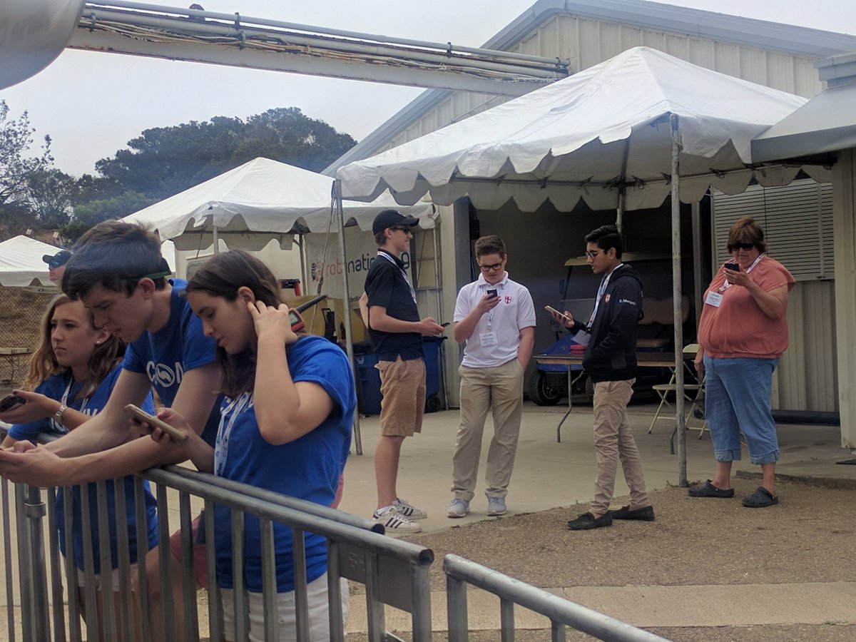 Bill_Porter's tweet image. When there&apos;s a Pokémon Go stop right in the middle of #robosub2016...  @AUVSIFoundation