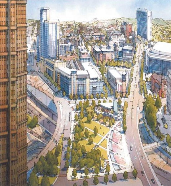 seangentille's tweet photo. Pittsburgh just got $19 million in federal money to build a $27 million park adjacent to Consol. Not bad. https://t.co/rHSzD4Cdve
