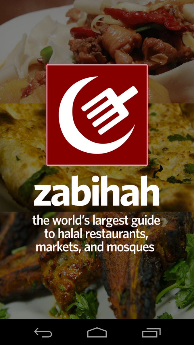 zabihah's tweet photo. New Zabihah for Android. Update your existing app or download from Google Play: https://t.co/ufSbRzvHNl https://t.co/kF5R9BrR7o