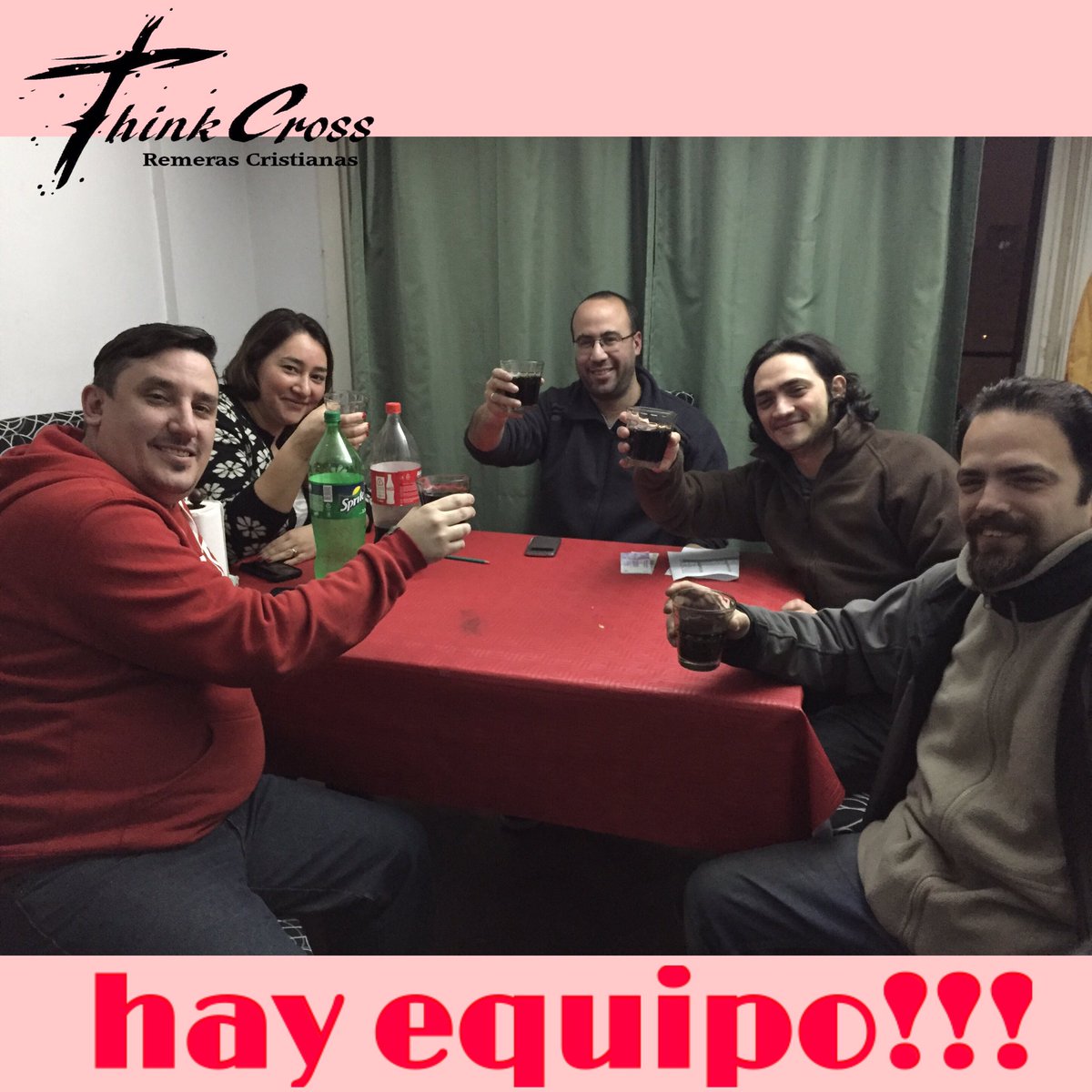 thinkcrossok's tweet image. El equipo reunido a pleno. Se vienen grandes cosas!!
#hayequipo