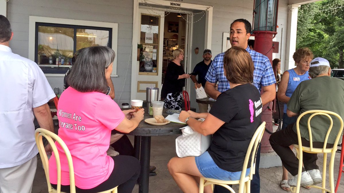 WillHurd's tweet photo. Thank you #OctaneCoffee in #Castroville #TX23 for hosting us this morning! https://t.co/AtPCj13Rhg