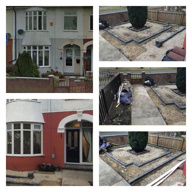 Dan_Pepi7's tweet photo. Loving the new look to the front of our house, next #resinpath #slate #whitestone @sticky_nickie #comingtogether https://t.co/X9mjCFl8Ki