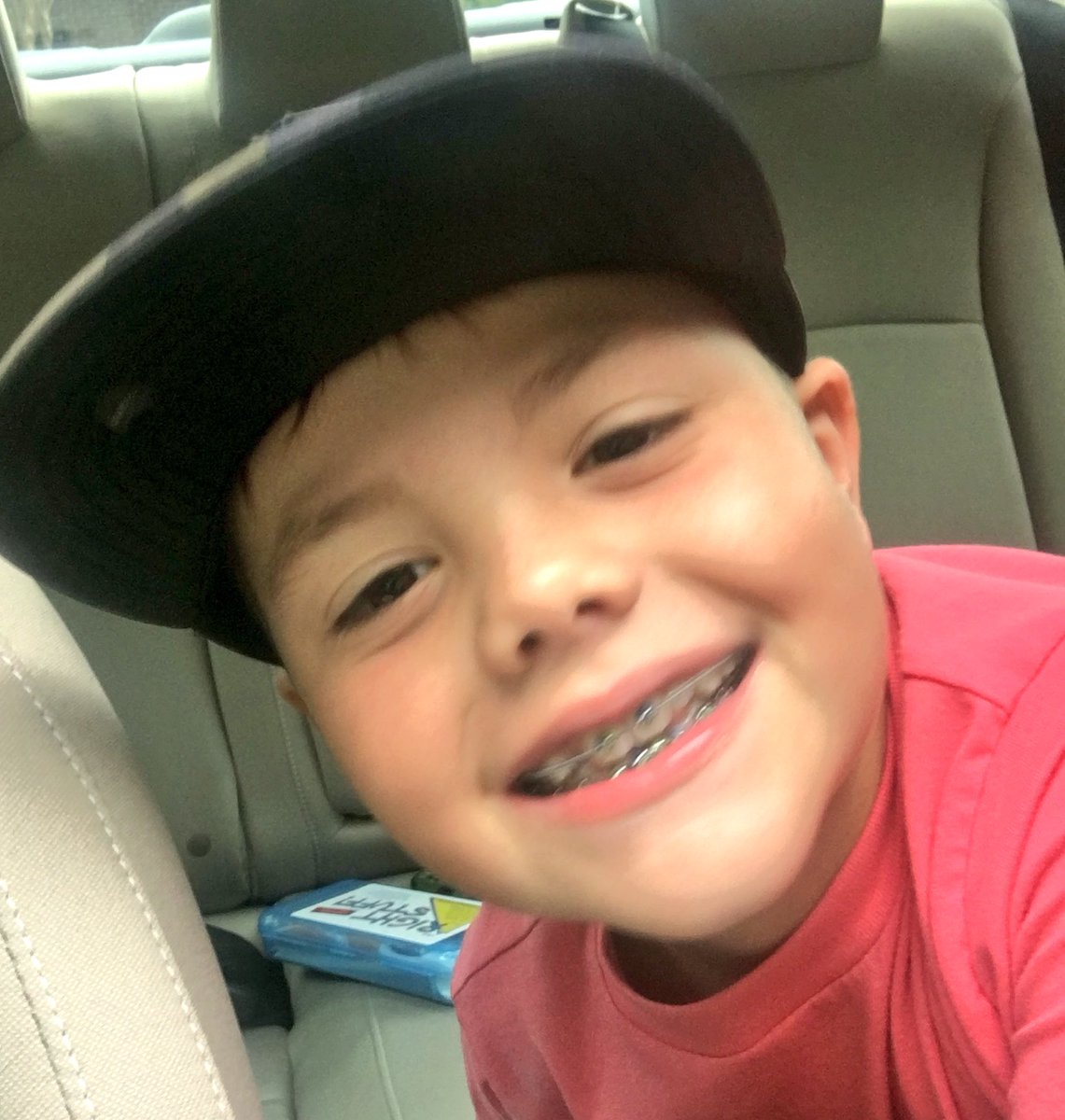 DrBrandiLusk's tweet photo. He did such a good job :) #HelloBraces https://t.co/FESjb0vlcv