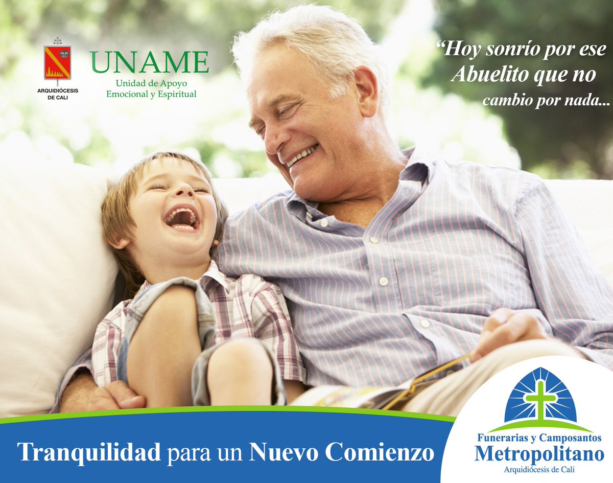 FCMDAC's tweet image. Día Mundial de los Abuelos!
#FunerariasyCamposantosMetropolitano #UNAME