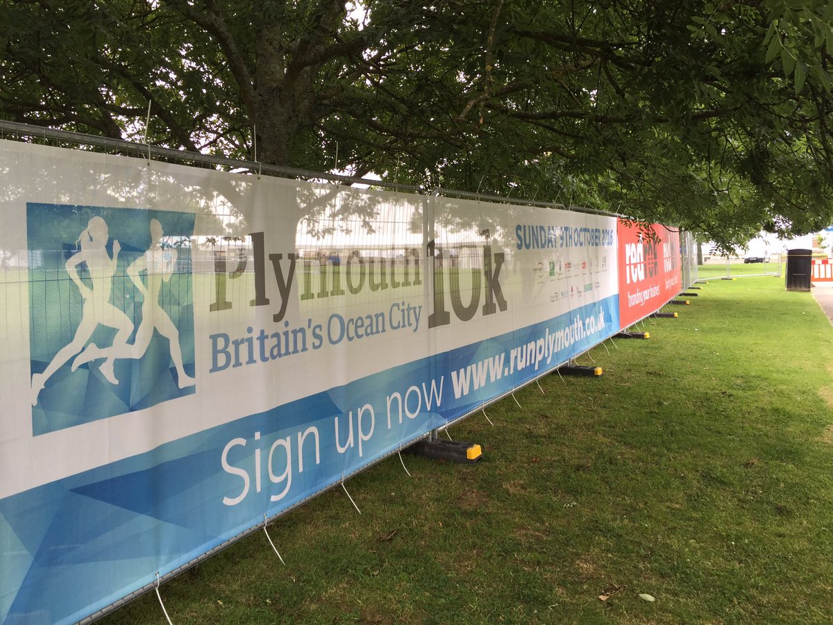 Keep an eye out for our banner if you are by the hoe over the next few days. @mtvplymouth is here!