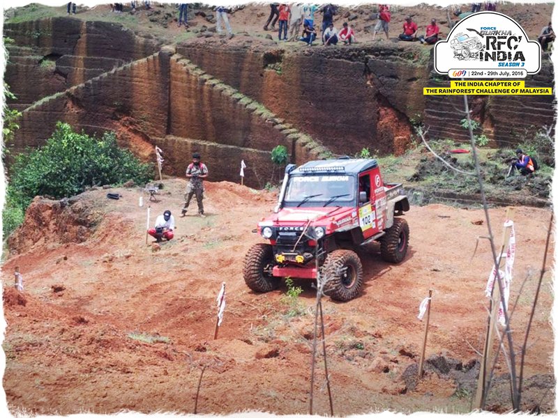 ForceGurkha4x4's tweet photo. Gearing to conquer the pit! #TeamGurkha #PredatorSS #ForceGurkhaRFCINDIA2016 #goa https://t.co/4hS0GTQBis