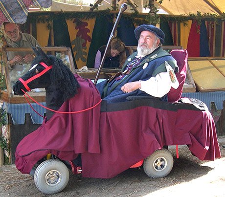 Now here’s a man that knows how to impress the ladies with his Stallion Mobility Scooter #Drive'sHumour