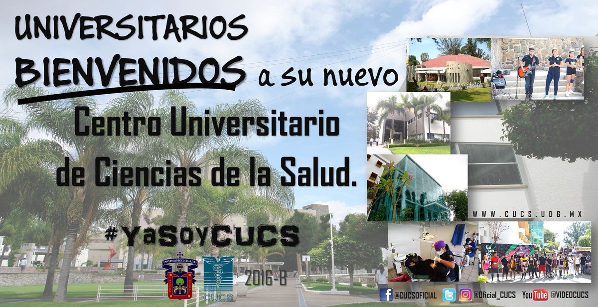 OficialCUCS's tweet photo. Ciclo escolar 2016-B bienvenidos!! #YaSoyCUCS https://t.co/jG8TjcToXo