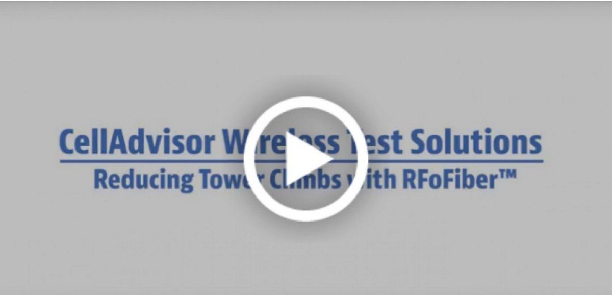 rcrwirelessnews's tweet image. Video: #CellAdvisor #RFoFiber Overview from @ViaviSolutions  ow.ly/lNGi302AKrd #testing