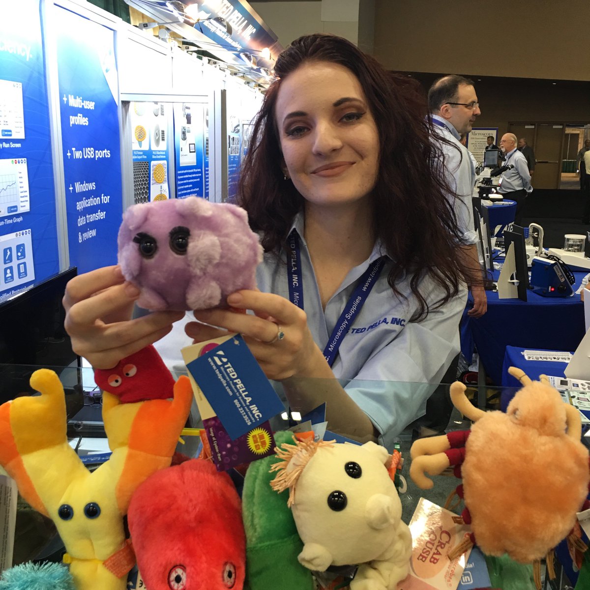 MicroscopySoc's tweet photo. We just contracted Mono! If you haven't already stop by the @TedPellaInc booth &amp; follow them on twitter! #MM16Ohio https://t.co/mMA48wAk25