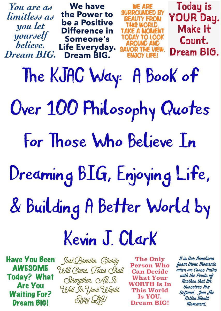kclark0822's tweet image. #Download my new #Ebook! #IARTG #Kindle #TheKJACWay #KJACDesigns #Inspirational #leadership amazon.com/gp/aw/d/B01J3B…